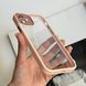 Чехол противоударный Bling case NEW FULL для iPhone 11 Rose Gold
