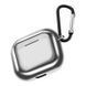 Чехол TOTO Electroplate PC Cover Case для Apple AirPods Pro Silver