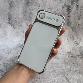 Противоударний чохол з захисними кутами і глянцевою спинкою для iPhone 17 Air White