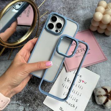 Чехол противоударный Bling case для iPhone 14 Sea Blue