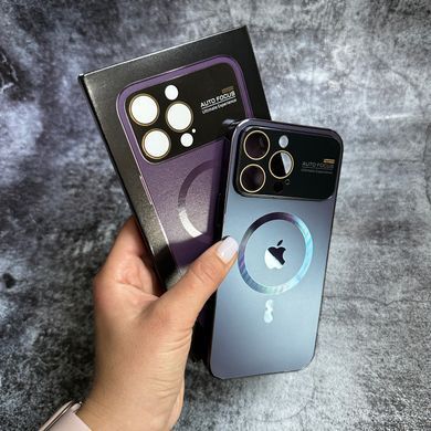 Чехол с защитой камеры Matte Protection MagSafe для iPhone 12 Pro Purple