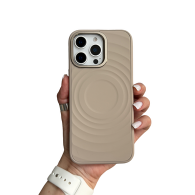 Противоударный силиконовый чехол с MagSafe Fantastic для iPhone 14 Gold
