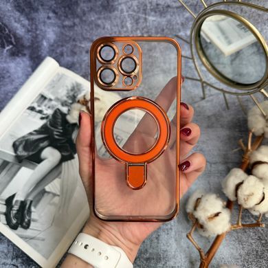 Чехол силиконовый из Magsafe Magnetic case для iPhone 16 Pro Max Orange