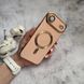 Чохол глянцевий силікон з Magsafe для iPhone 17 Air Pink Sand