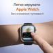 Чехол прозрачный с защитным стеклом Premium для Apple Watch 42mm 10/11 series