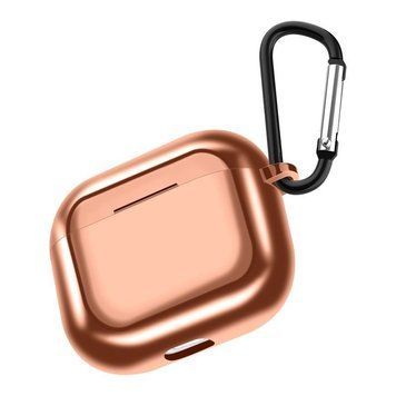Чехол TOTO Electroplate PC Cover Case для Apple AirPods Pro Gold