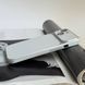 Чехол имитация стекла матовый в стиле 17 из MagSafe для iPhone 15 Silver