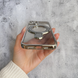 Чехол силиконовый из Magsafe Magnetic case для iPhone 13 Silver