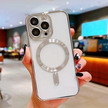 Чохол прозорий силікон Dream ultra MagSafe для iPhone 15 Pro Max Silver