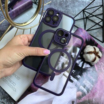 Чохол притиударний Avengare armour Magsafe для iPhone 13 Purple