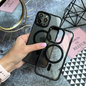 Чохол протиударний з магнітом Avengare Gase NEW MagSafe для iPhone 12 , iPhone 12 Pro Black