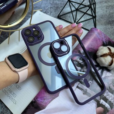 Чохол притиударний Avengare armour Magsafe для iPhone 13 Purple