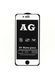 Захисне скло матове AG для iPhone 6 Plus/6S Plus White