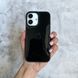 Чохол з акриловою кришкою яка імітує скло Loft Glossy для iPhone 16 Black