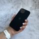 Чехол из силикона и покрытием Soft Touch микрофибра для iPhone 14 Black
