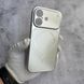 Чохол імітація скла матовий в Style 17 з MagSafe для iPhone 16 Silver