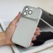 Чехол имитация стекла матовый в стиле 17 из MagSafe для iPhone 15 Pro Silver