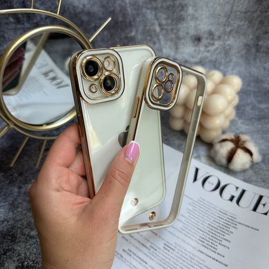 Чохол прозорий силікон Colored boards Case LUX для iPhone 13 White