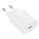 Сетевое зарядное устройство USB-C 25W Быстрая зарядка для Apple White