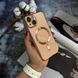 Чохол глянцевий силікон з Magsafe для iPhone 13 Pink Sand