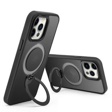 Чехол противоударный Jamb Matte с кольцом подставкой для iPhone 11 Pro Black