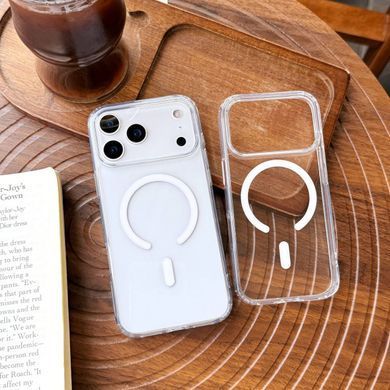 Чохол прозорий з полікарбонату, ультратонкий, що не темніє, з MagSafe Crystal для iPhone 17 Pro Прозорий
