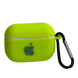 Чехол силиконовый Silicone Case из Logo для Apple AirPods Pro Shiny green