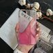 Силіконовий чохол з блискітками Shine OMBRE для iPhone 13 Pro Pink