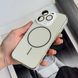 Глянцевий чохол Lume gloss з MagSafe для iPhone 16 Pro White