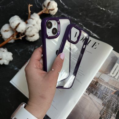 Чехол противоударный Bling case для iPhone 13, iPhone 14 Purple