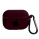 Чехол силиконовый Silicone Case из Logo для Apple AirPods Pro Maroon