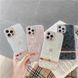 Чехол акриловый Crystal case для iPhone 11 Pro Rose Gold