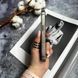Чохол скляний з матовим обідком Titanium Lux Case для iPhone 15 Pro Silver