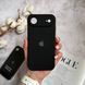 Чохол Silicone Case FULL 360 з мікрофіброю для iPhone 17 Air Black Чорний
