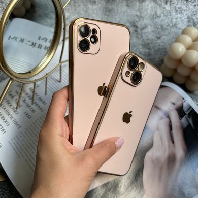 Чохол глянцевий силікон Full Glossiness Case для iPhone 14 Pro Max Pink Sand