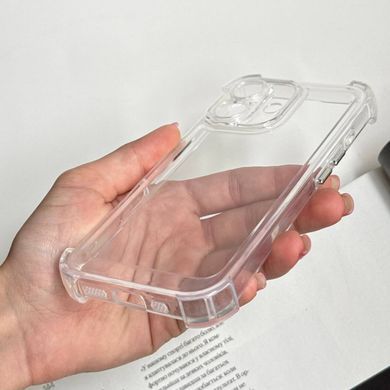 Чохол протиударний з кутами Space для iPhone 17 Прозорий
