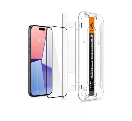 Защитное стекло Spigen Screen Protector EZ FIT (2 шт. в комплекте) для iPhone 17 Pro Max Прозорий