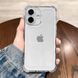 Чохол протиударний з кутами Space для iPhone 17 Прозорий