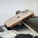 Чохол скляний з хромованим обідком Titanium Case для iPhone 14 Pro Gold