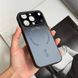 Чохол імітація скла матовий в Style 17 з MagSafe для iPhone 14 Pro Max Black