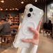 Чехол противоударный с полной защитой, усиленными углами и MagSafe для iPhone 17 Прозорий