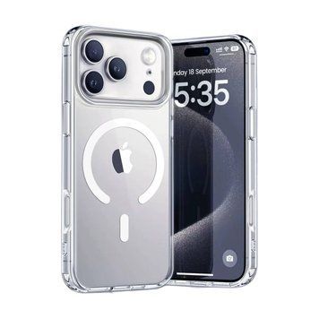 Прозрачный чехол с MagSafe PC для iPhone 17 Pro Прозорий