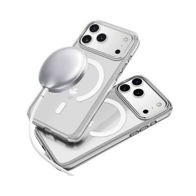 Прозрачный чехол с MagSafe PC для iPhone 17 Pro Прозорий