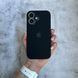 Чехол из силикона и покрытием Soft Touch микрофибра для iPhone 16 Black