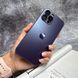 Чохол скляний матовий з захистом камери Matte AG-Glass для iPhone 11 Pro Max Purple