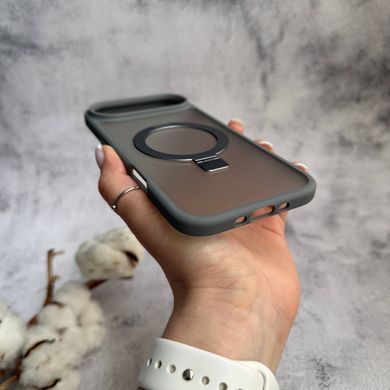 Чохол протиударний Jamb Matte з кільцем підставкою для iPhone 17 Air Silver