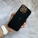 Чохол з силікону і покриттям Soft Touch мікрофібра для iPhone 16 Pro Max Black