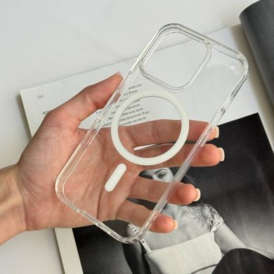 Прозрачный чехол Clear Case MagSafe для iPhone 13 Pro Прозорий