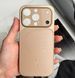 Чехол имитация стекла матовый в Style 17 с MagSafe для iPhone 14 Pro Gold