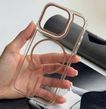 Прозорий чохол із полікарбонату з MagSafe для iPhone 16 Pro Coffee